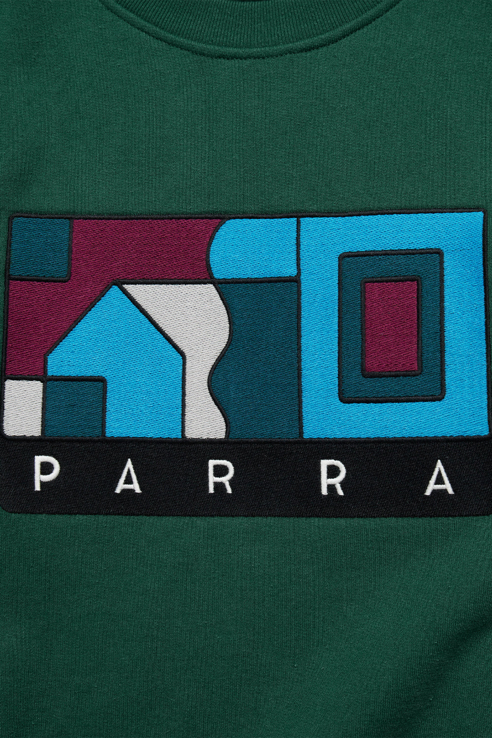 By Parra Blockhaus Crewneck Sweatshirt