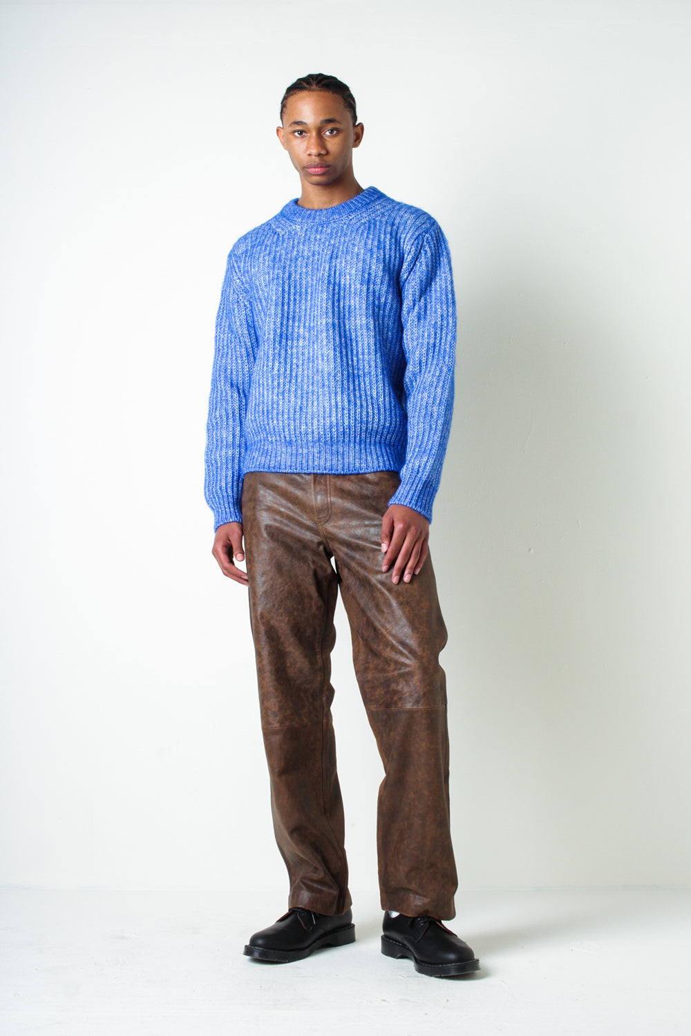 Sunflower Loose Leather Trousers