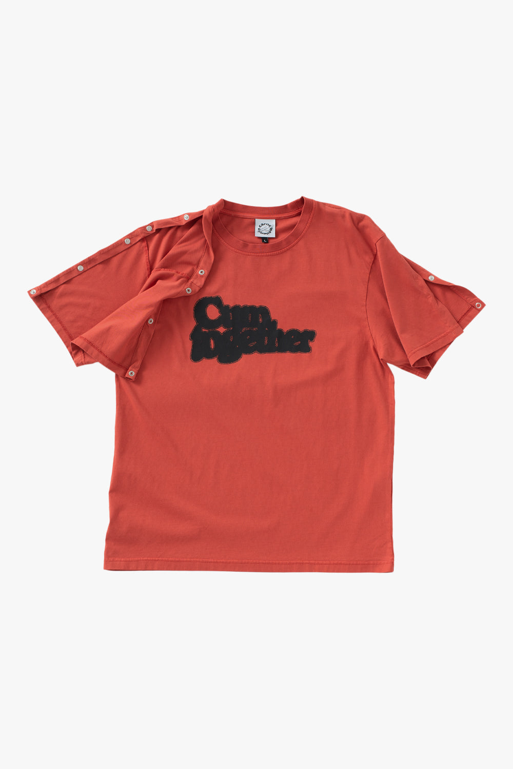 Carne Bollente Cum Together Buttoned Short Sleeve T-Shirt