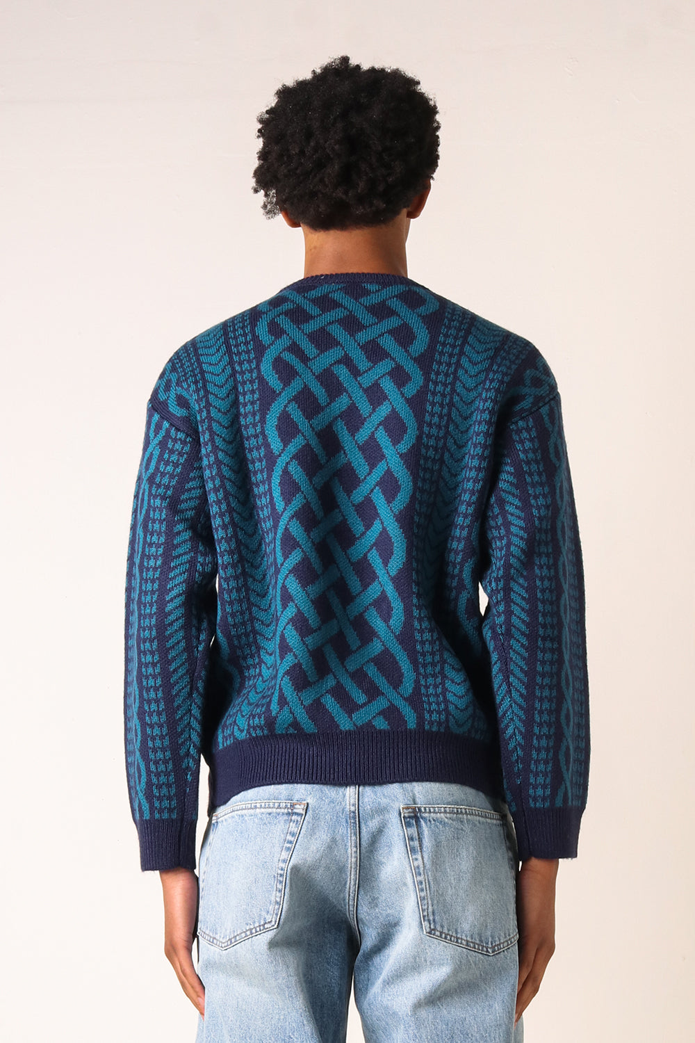 Iggy Drawn Cable Knit Sweater