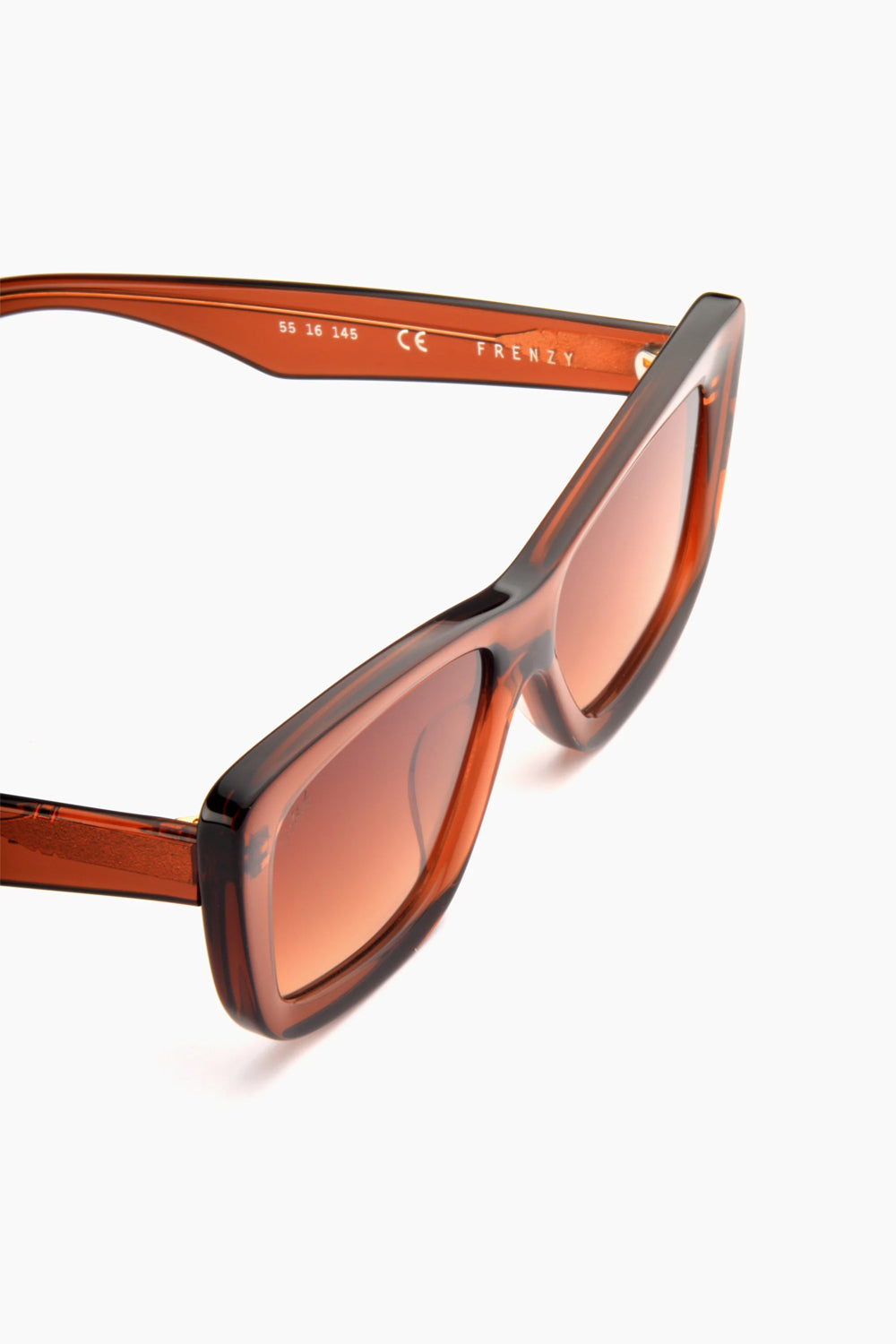 Akila Frenzy Sunglasses Bronze Gradient Amber