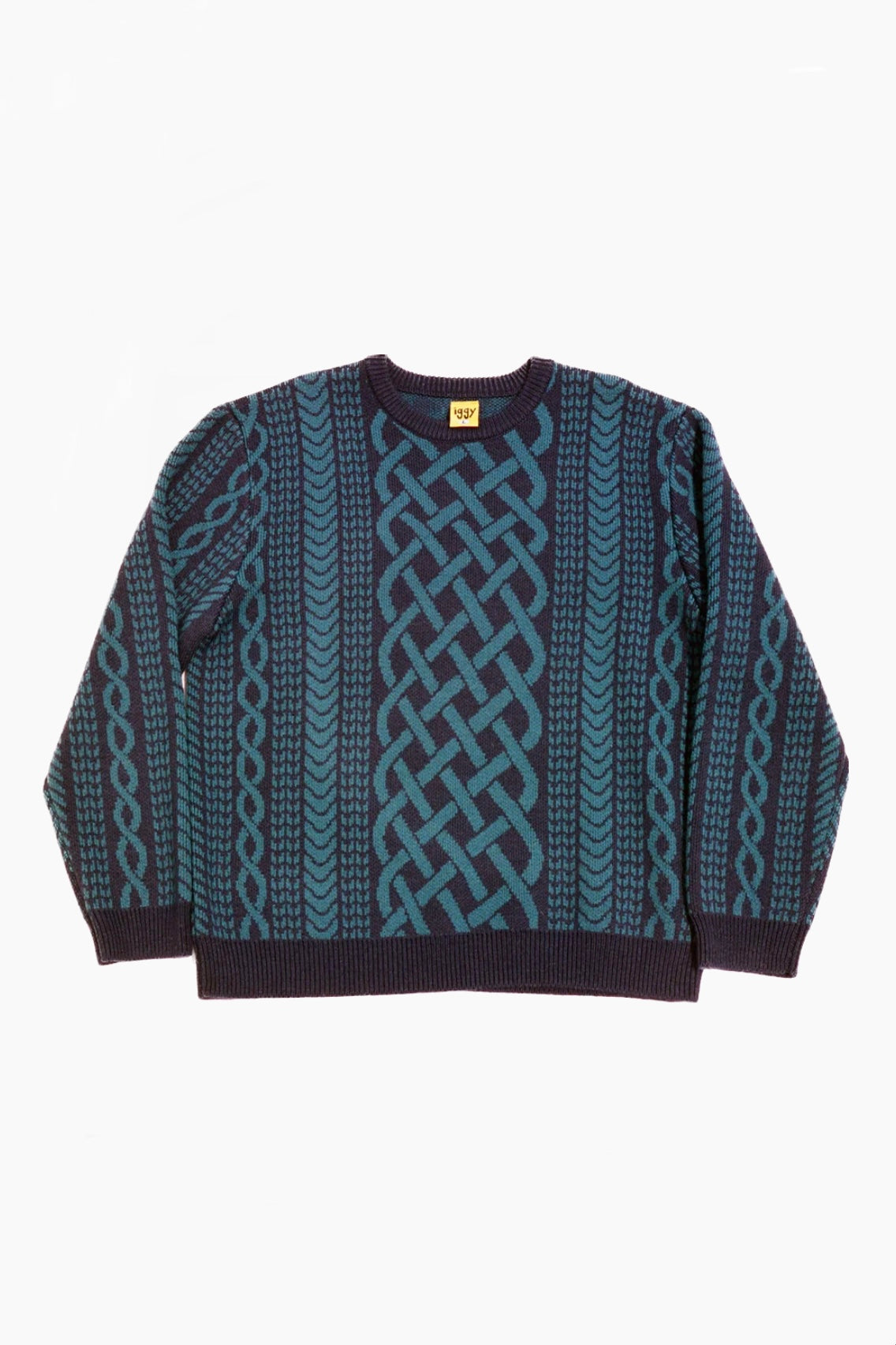 Iggy Drawn Cable Knit Sweater