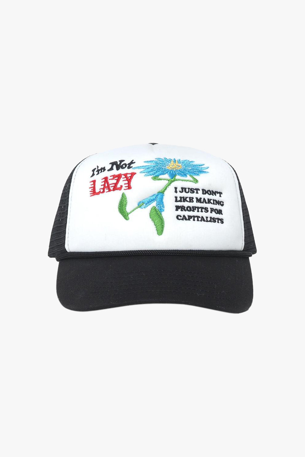 Jungles I'm Not Lazy Trucker Cap