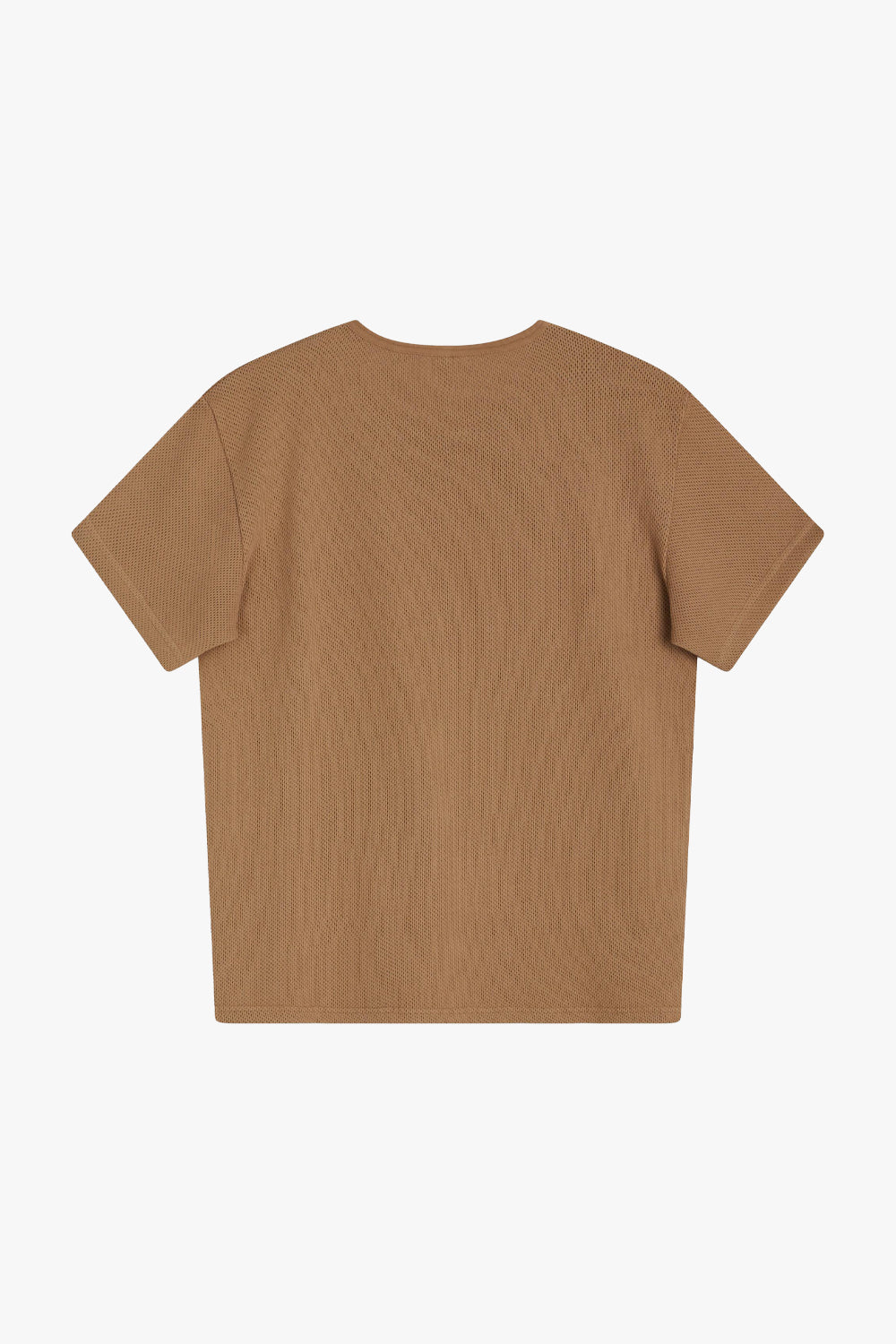 Sunflower Khaki Mesh Crew Tee