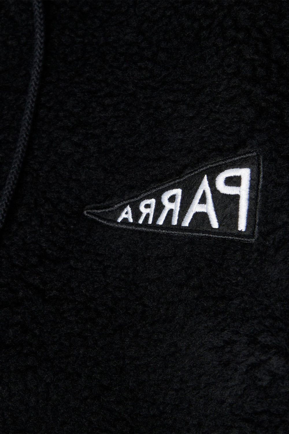 By Parra Mirrored Flag Polar Fleece Hoodie