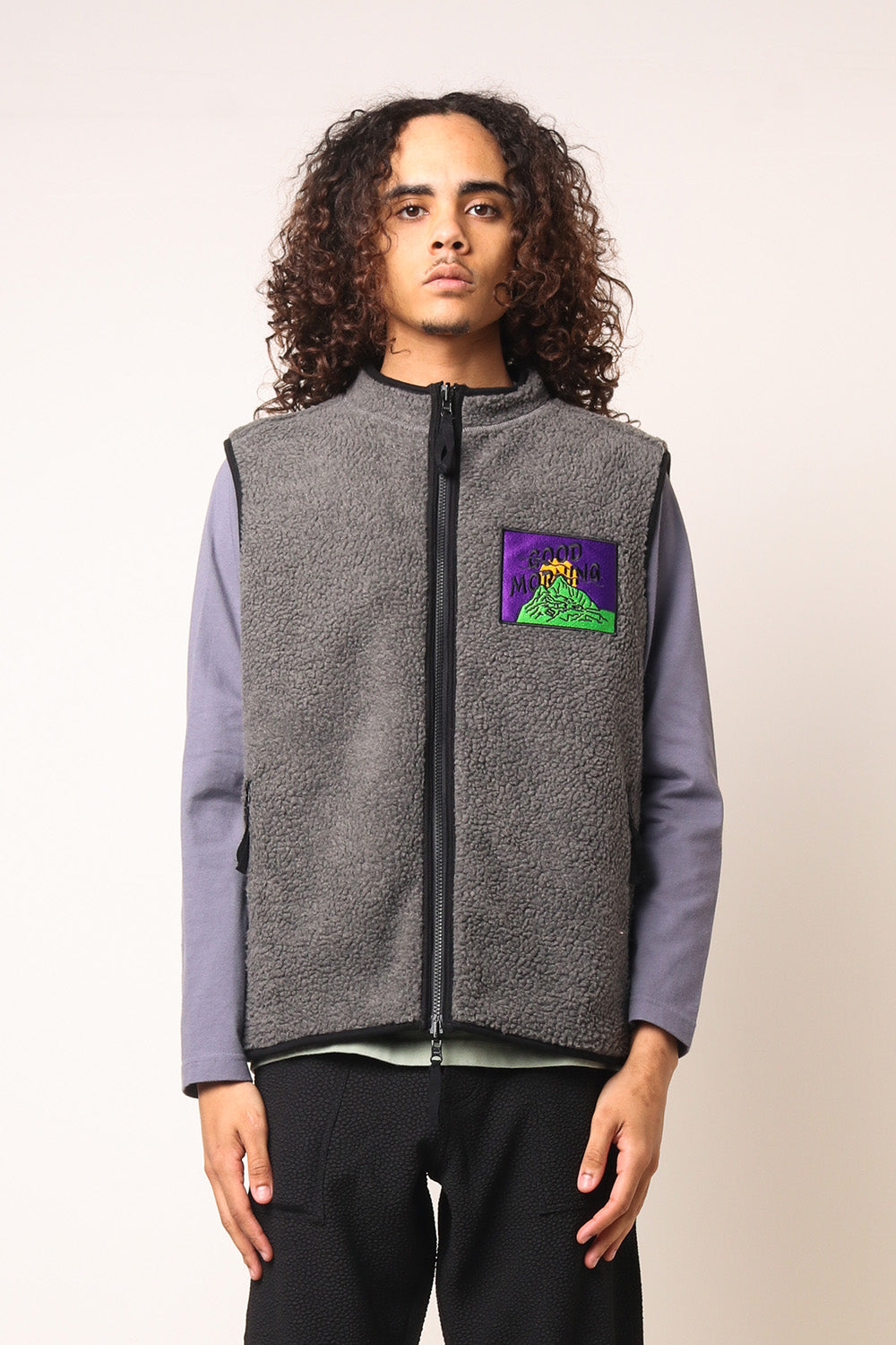 Good Morning Tapes Reversible Zip Thru Vest – BY.EVERYONE